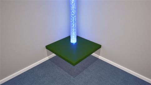 Bubble Tube & Square Podium Bundle 